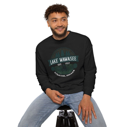 Vintage Lake Wawasee Unisex Drop Shoulder Sweatshirt