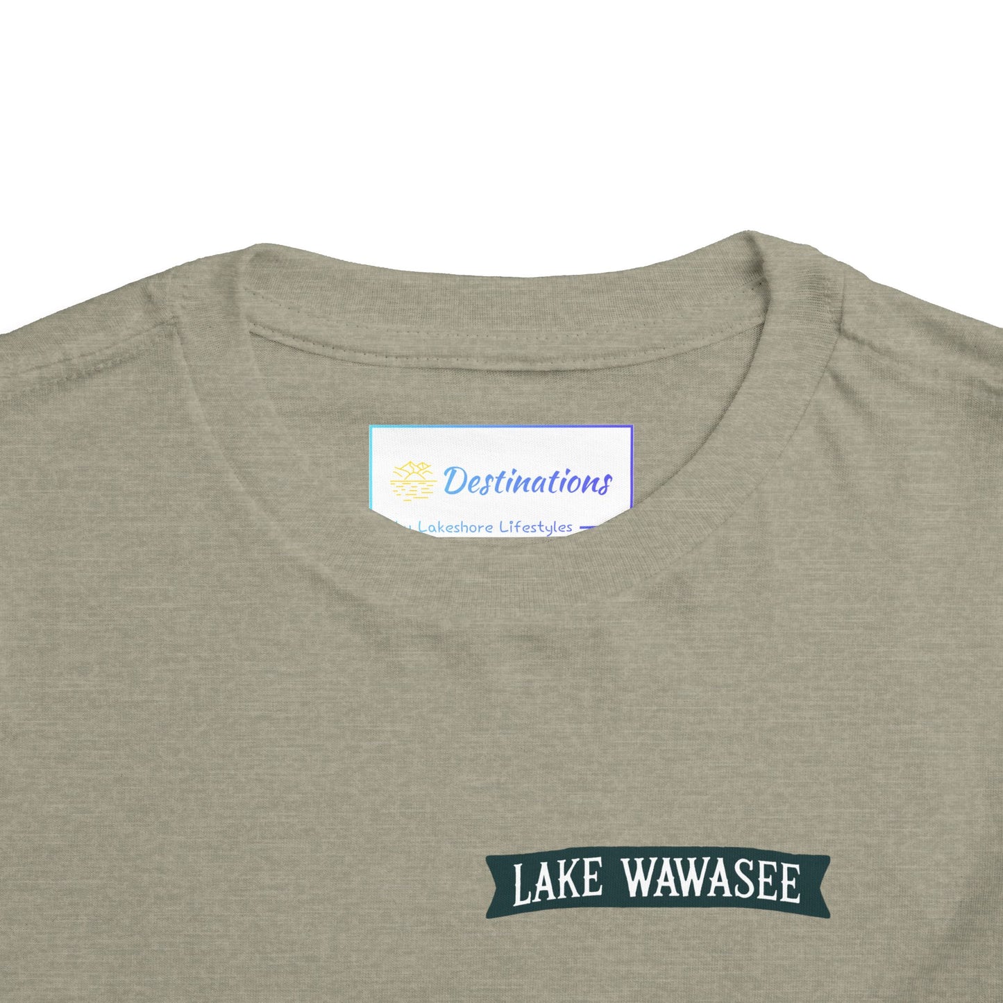 Vintage Lake Wawasee Unisex Toddler Short Sleeve Tee