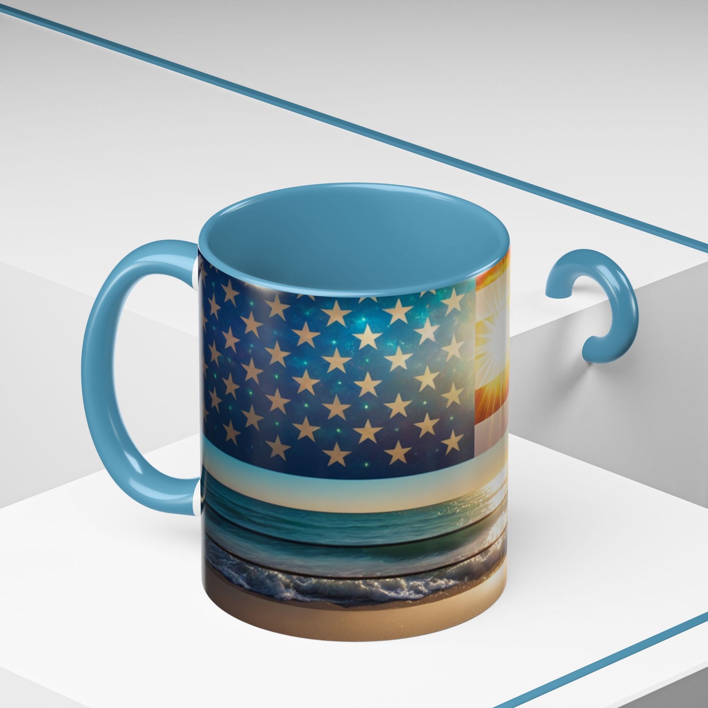 Memorial Accent Coffee Mug