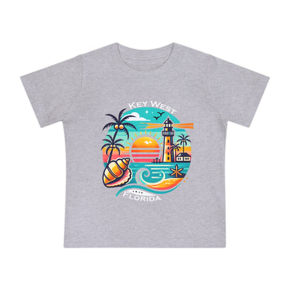 Vibrant Key West Baby Short Sleeve T-Shirt