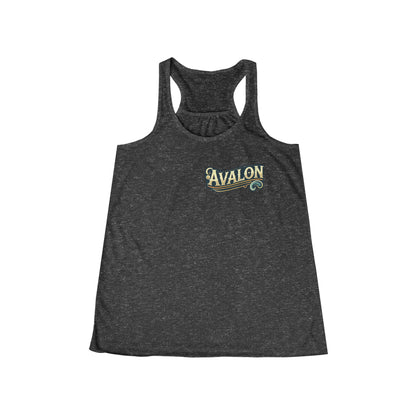 Elegant Avalon Women's Flowy Racerback Tank