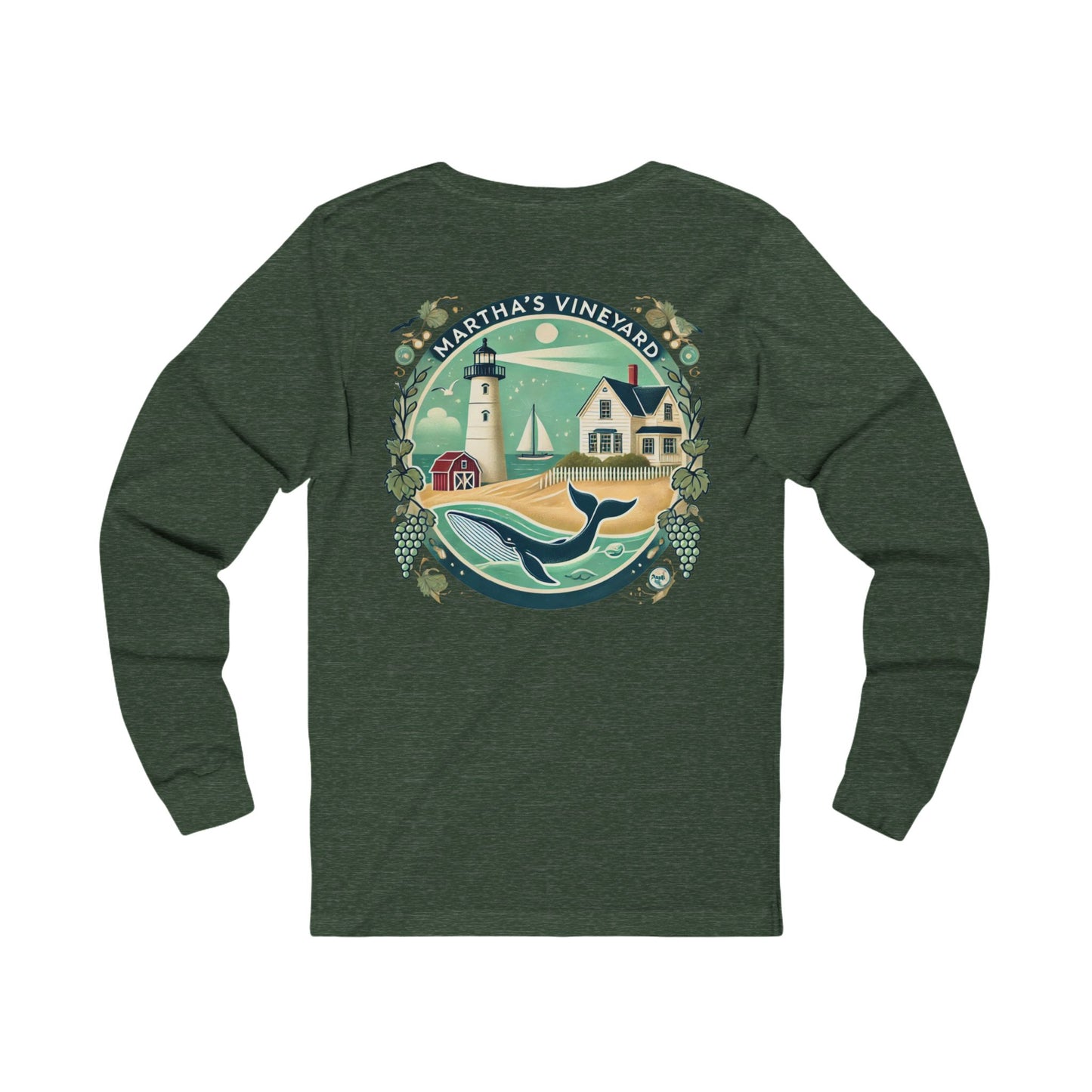 Vintage Martha's Vineyard Unisex Jersey Long Sleeve Tee