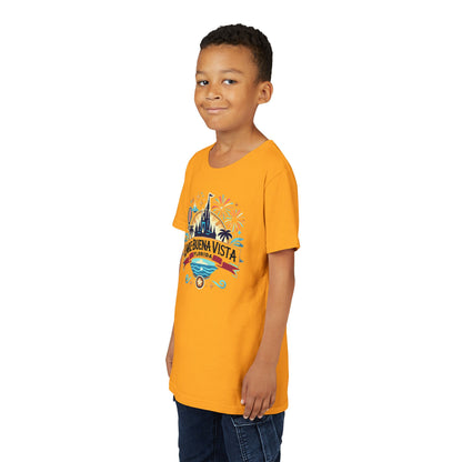 Adventurous Lake Buena Vista Unisex Youth Short Sleeve Tee