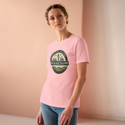 Vintage Mackinac Island Women's Cotton Tee