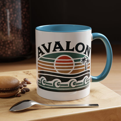 Retro Avalon Accent Coffee Mug