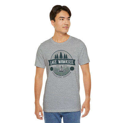 Vintage Lake Wawasee Unisex Jersey Short Sleeve Tee