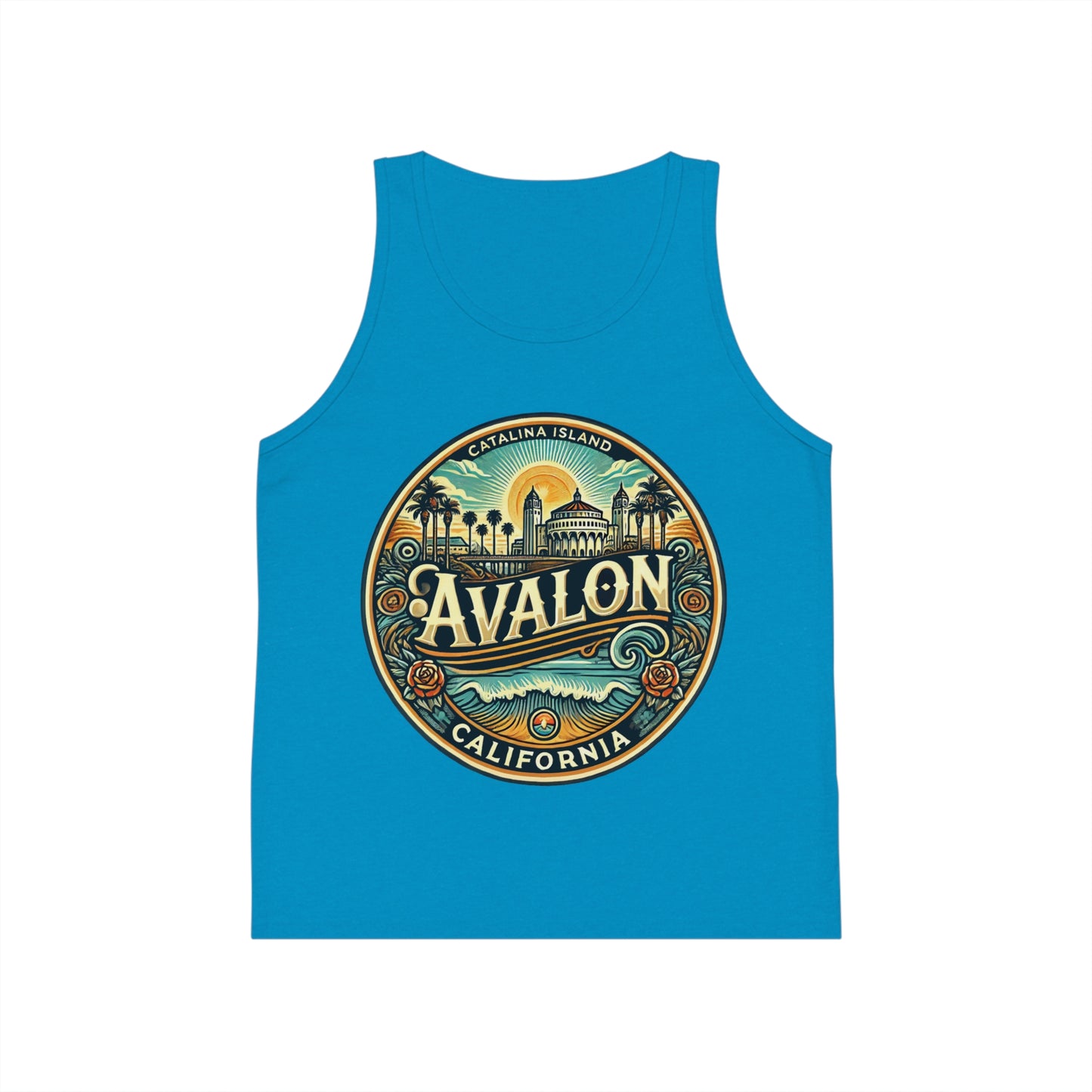 Elegant Avalon Unisex Kids Jersey Tank Top