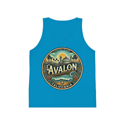 Elegant Avalon Unisex Kids Jersey Tank Top