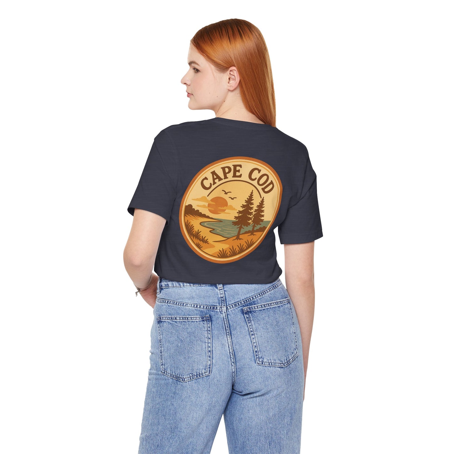 Rustic Cape Cod Unisex Jersey Short Sleeve Tee