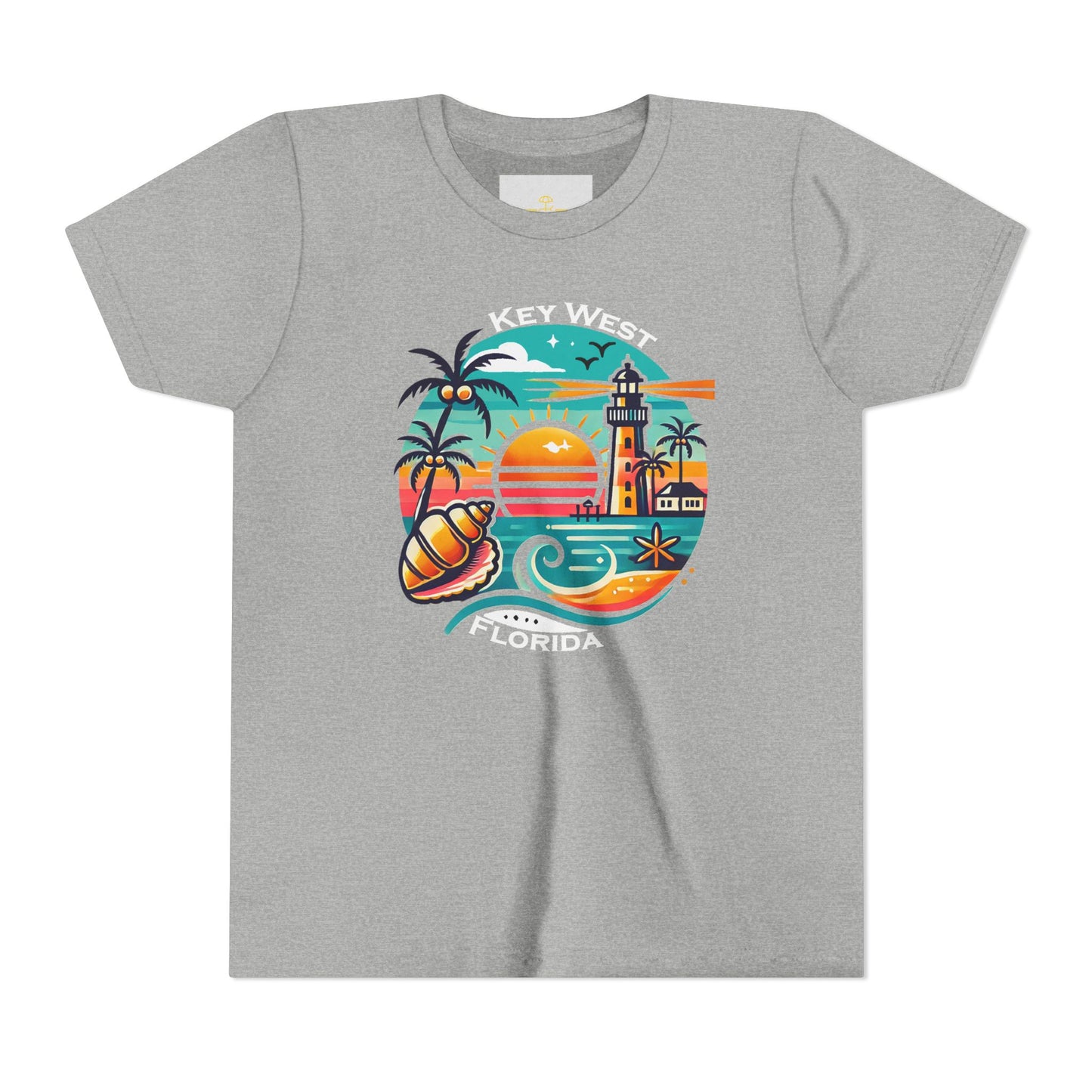 Vibrant Key West Youth Short Sleeve Tee