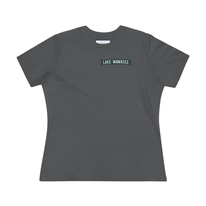 Vintage Lake Wawasee Women's Cotton Tee