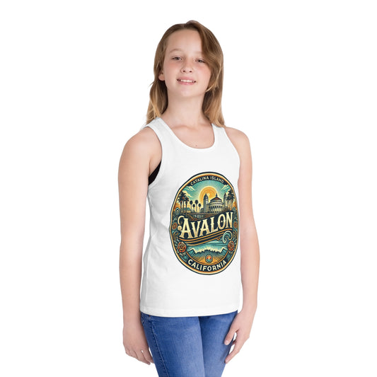 Elegant Avalon Unisex Kids Jersey Tank Top