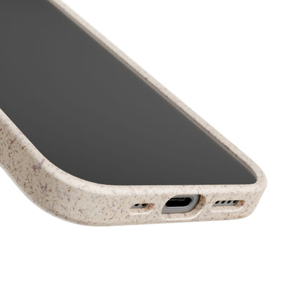 Red Hearts Print MagSafe Biodegradable Phone Case