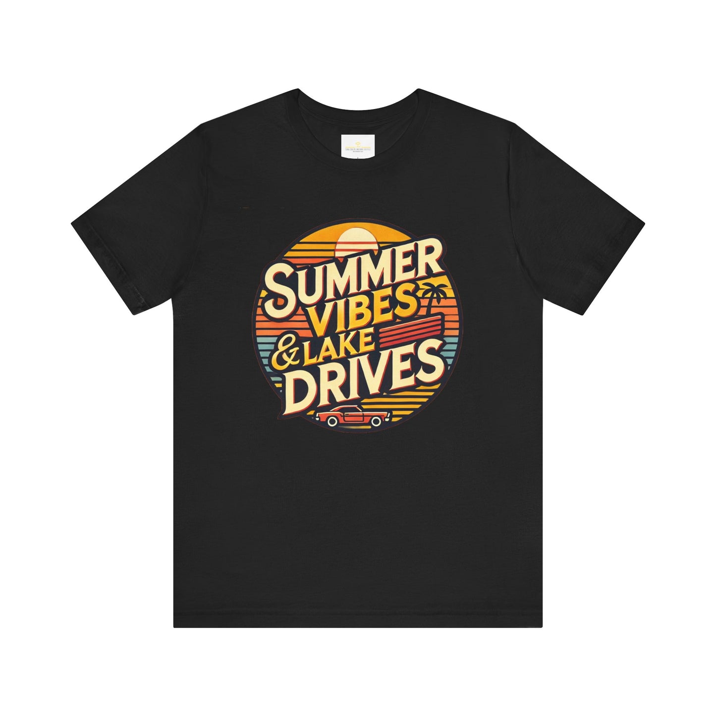 Summer Vibes & Lake Drives Short Sleeve Tee