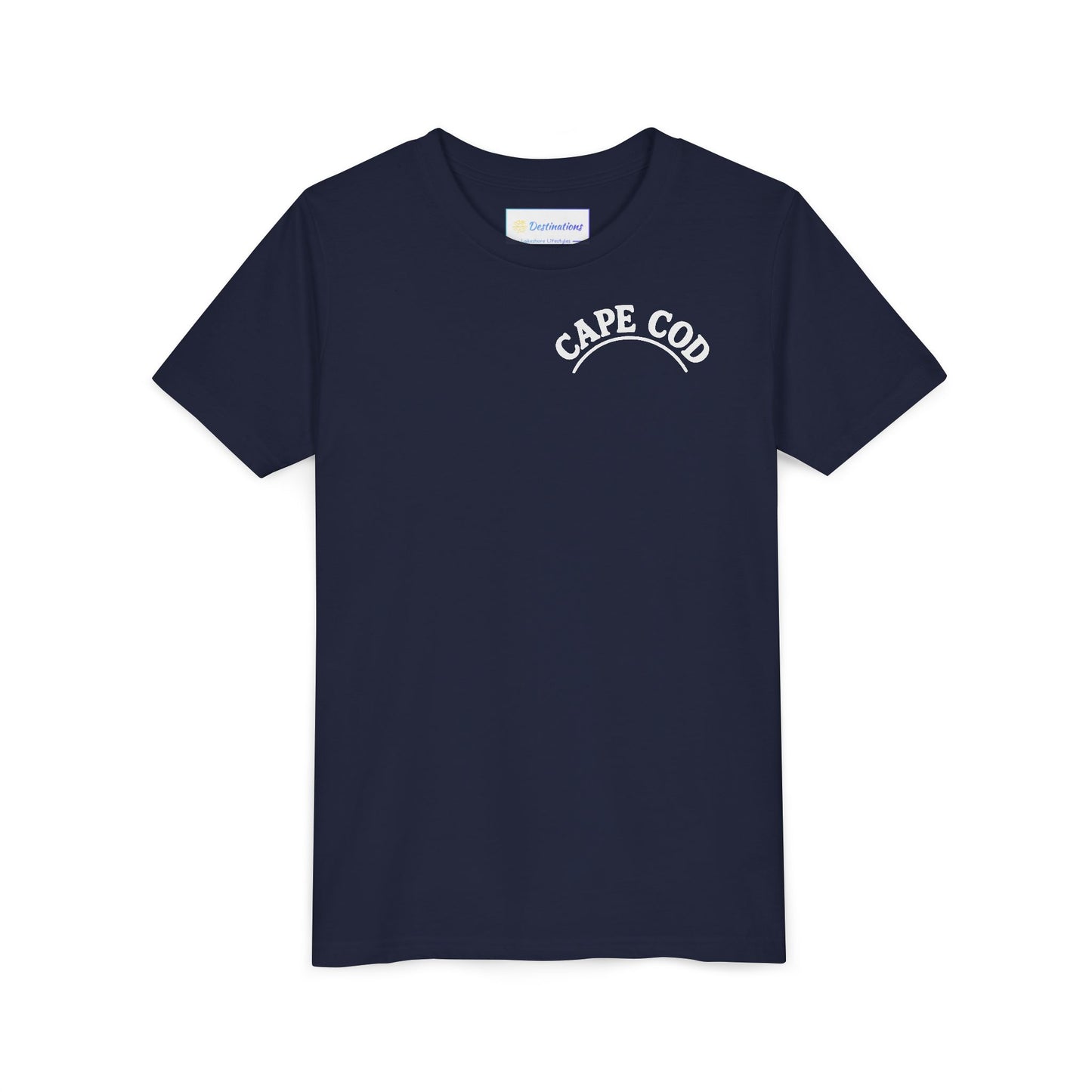 Rustic Cape Cod Unisex Youth Short Sleeve Tee