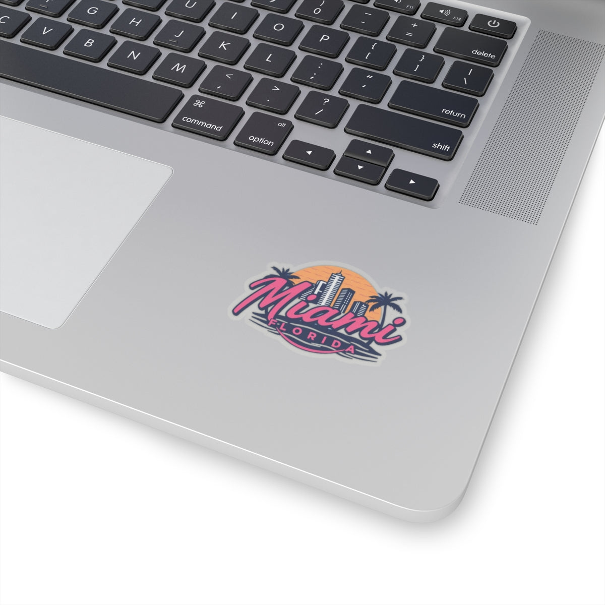 Retro Miami Kiss-Cut Sticker