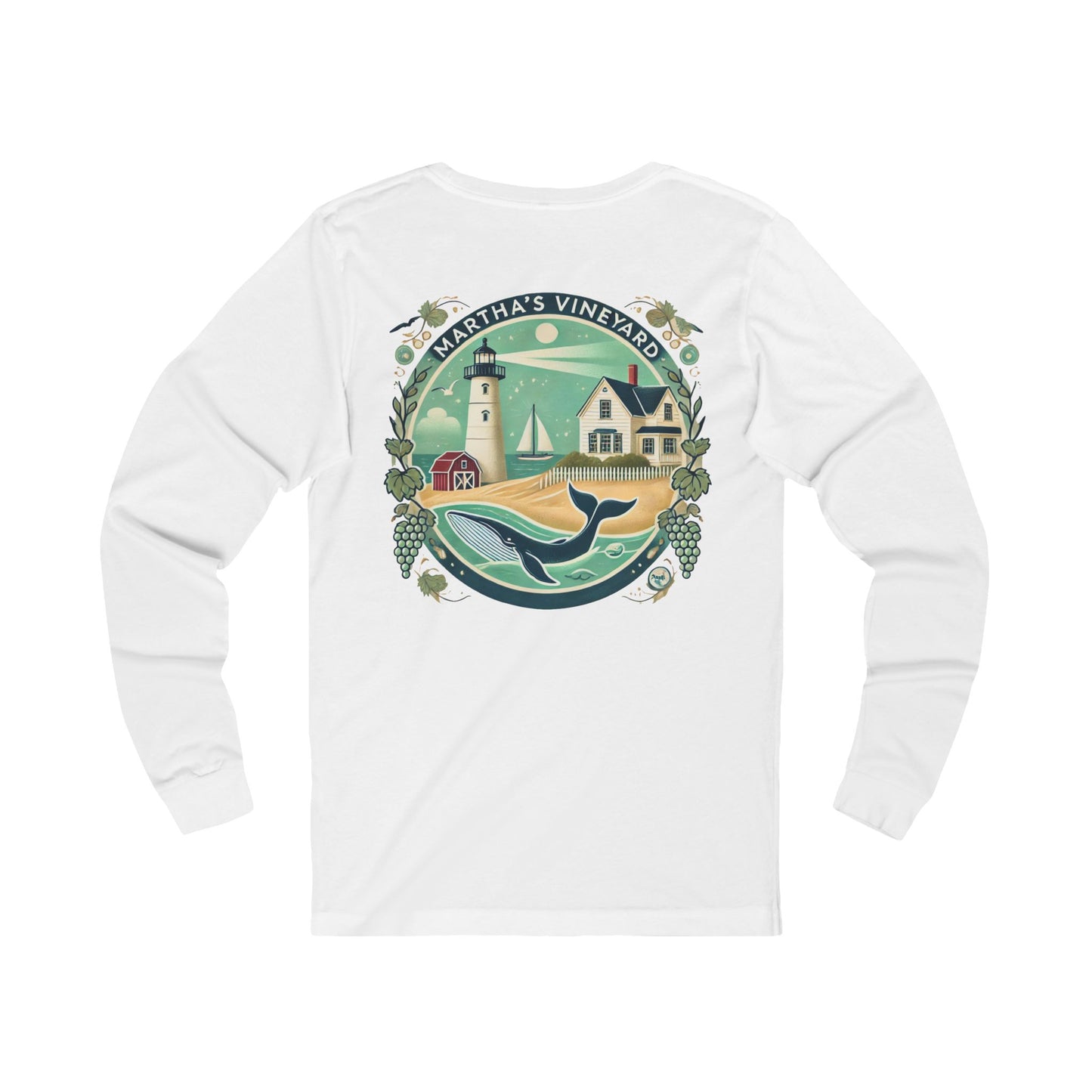 Vintage Martha's Vineyard Unisex Jersey Long Sleeve Tee