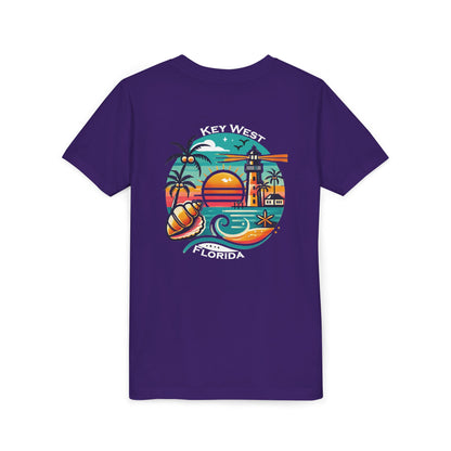 Vibrant Key West Youth Short Sleeve Tee