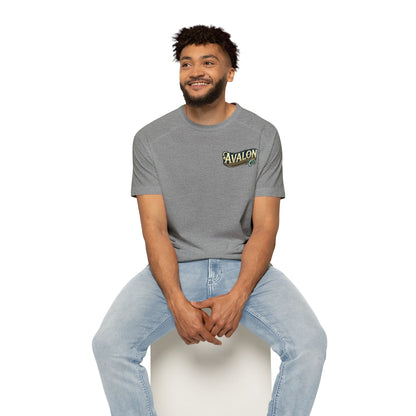 Elegant Avalon Men's Raglan T-Shirt