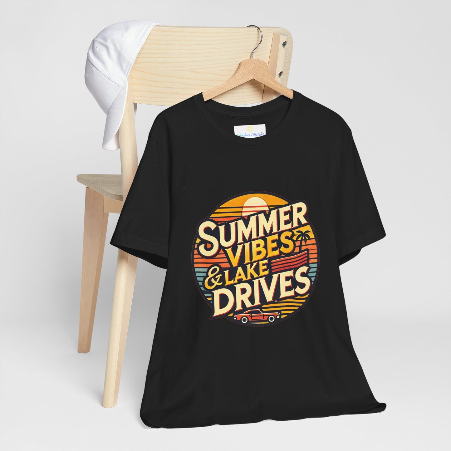 Summer Vibes & Lake Drives Short Sleeve Tee