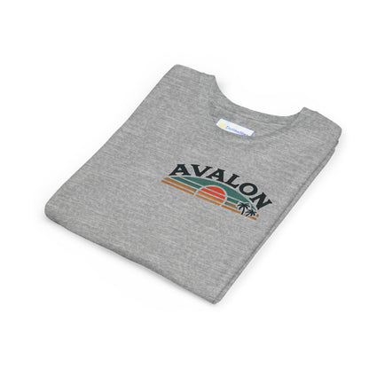 Retro Avalon Sunset Youth Short Sleeve Tee