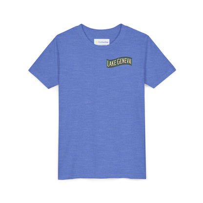 Retro Lake Geneva Unisex Youth Short Sleeve Tee