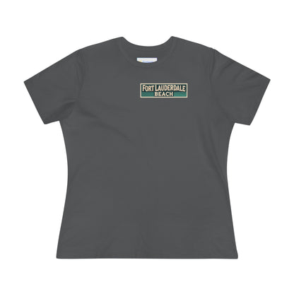 Vintage Fort Lauderdale Women's Cotton Tee