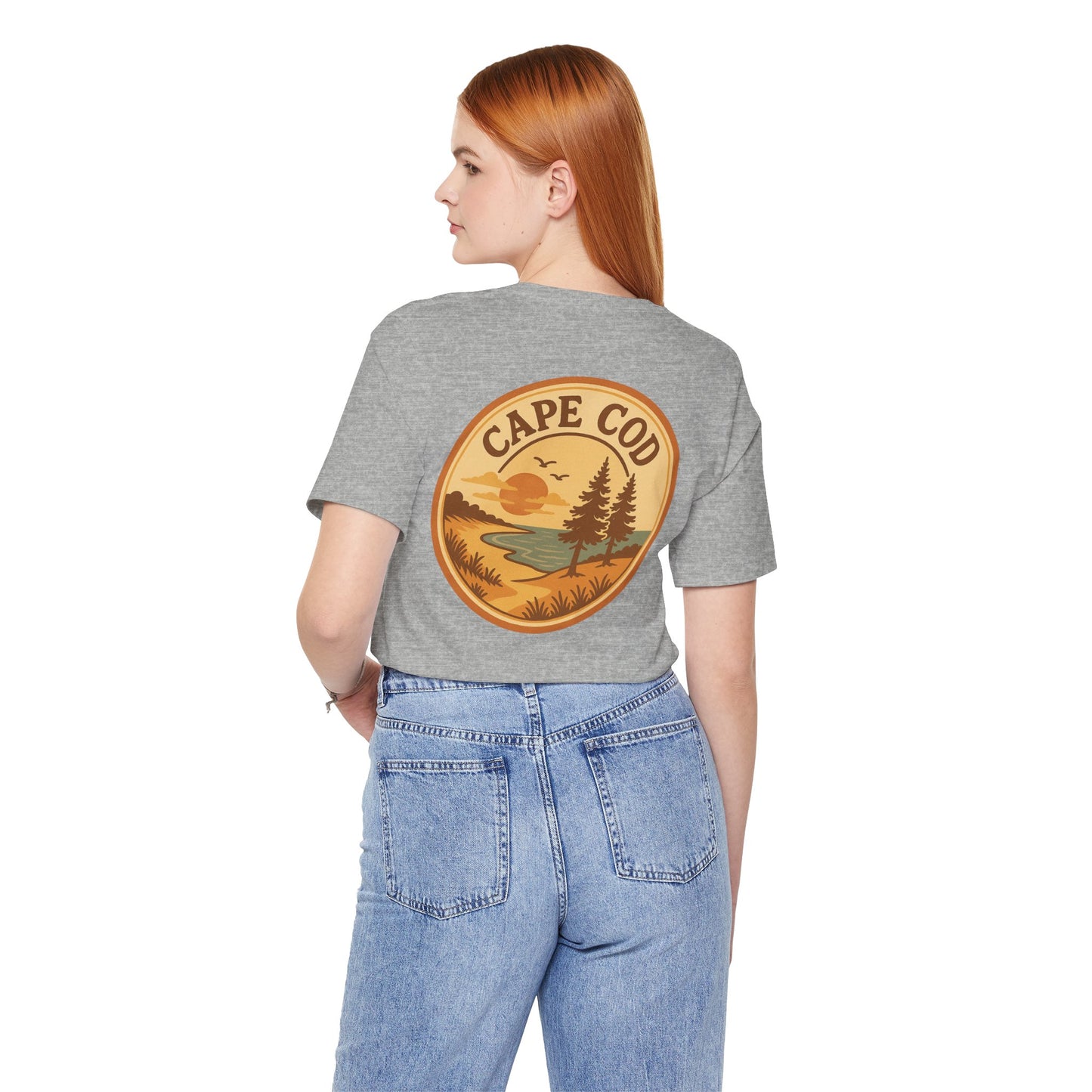 Rustic Cape Cod Unisex Jersey Short Sleeve Tee