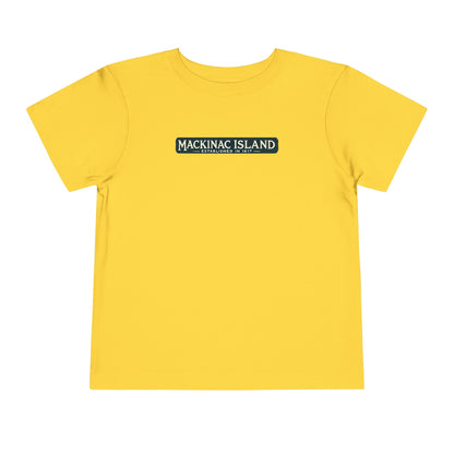 Vintage Mackinac Island Unisex Toddler Short Sleeve Tee