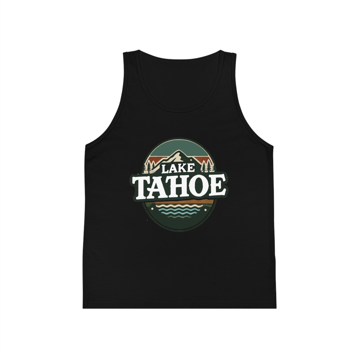 Vintage Lake Tahoe Unisex Kids Jersey Tank Top
