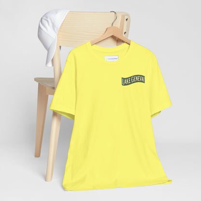 Retro Lake Geneva Unisex Jersey Short Sleeve Tee