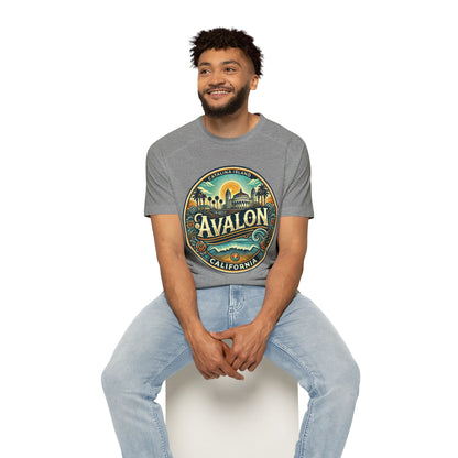 Elegant Avalon Men's Raglan T-Shirt