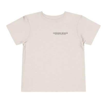 Coastal Vibes Condado Beach Unisex Toddler Short Sleeve Tee