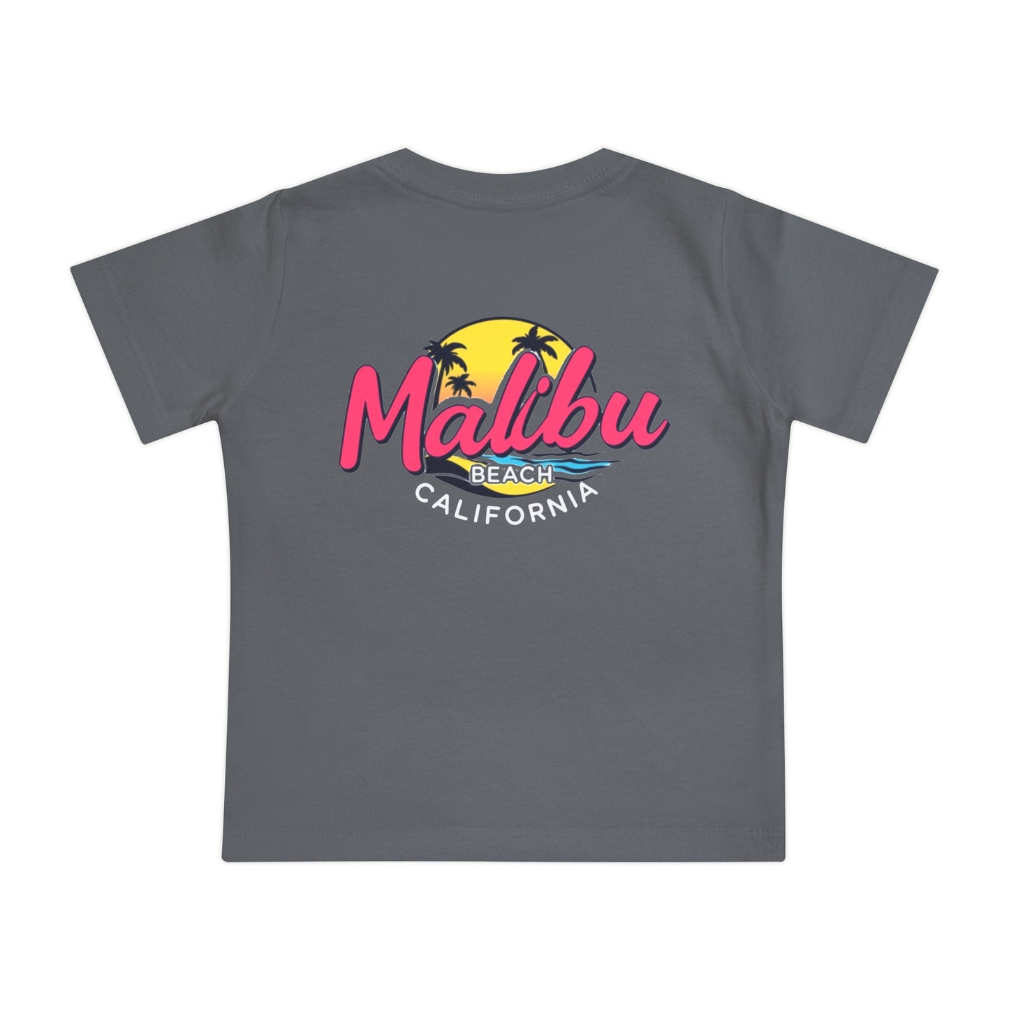 Retro Malibu Unisex Baby Short Sleeve T-Shirt