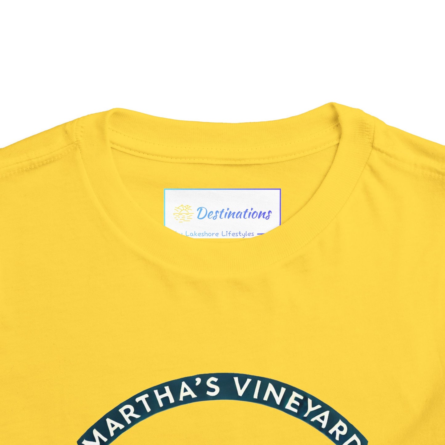 Vintage Martha's Vineyard Unisex Toddler Short Sleeve Tee