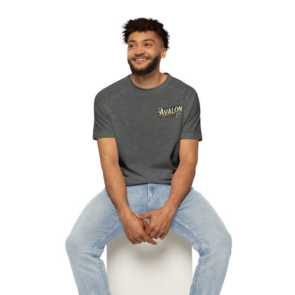 Elegant Avalon Men's Raglan T-Shirt