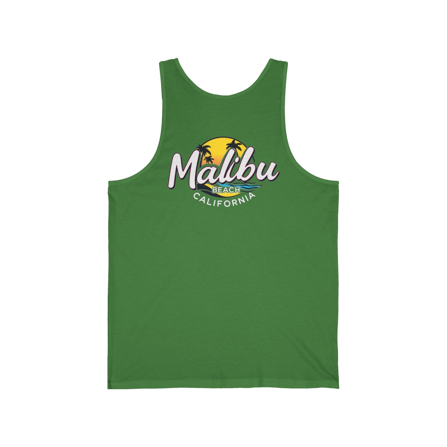 Retro Malibu Unisex Jersey Tank
