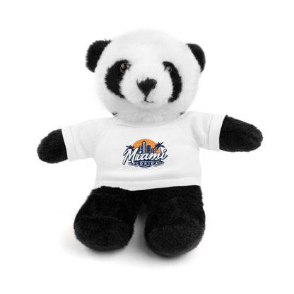 Retro Miami Stuffed Animals with Tee