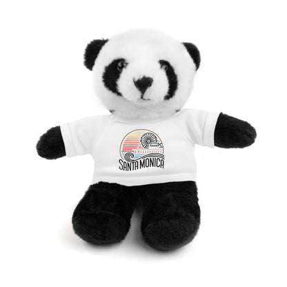 Vibrant Santa Monica Stuffed Animals with Tee