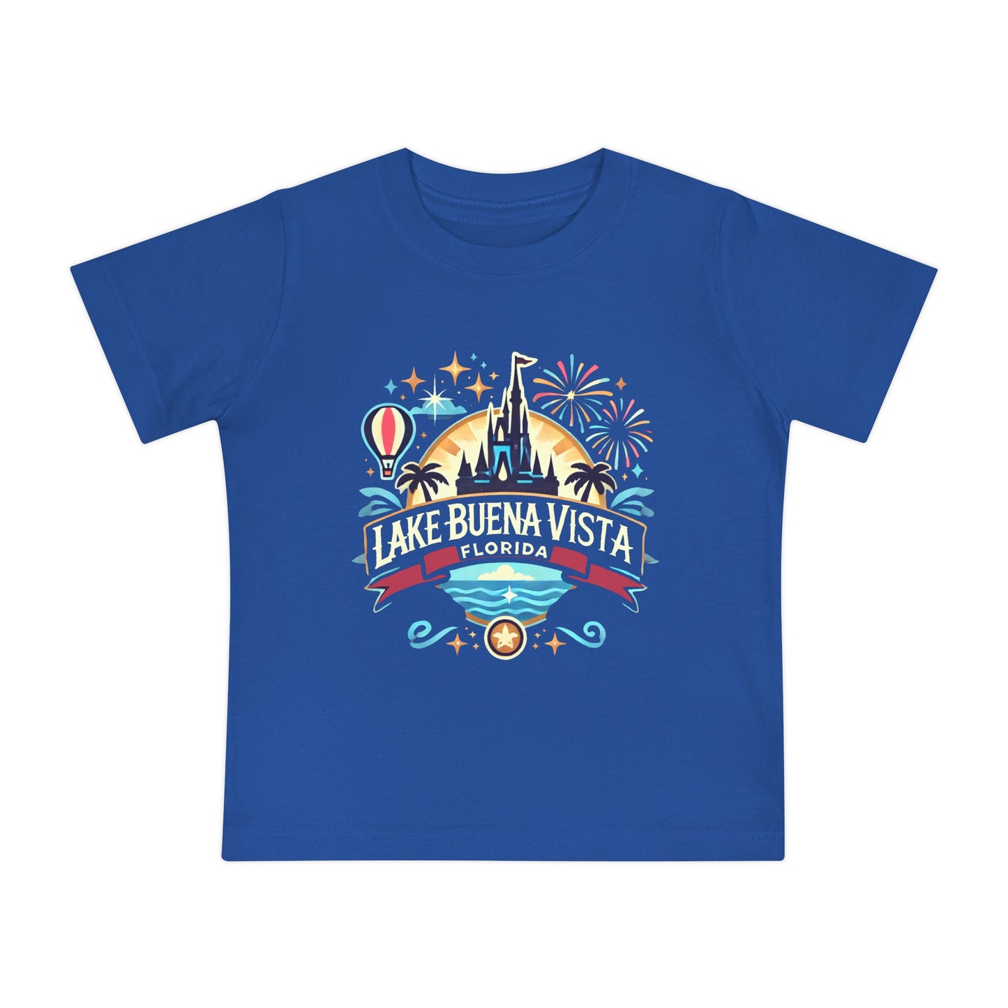 Adventurous Lake Buena Vista Unisex Baby Short Sleeve T-Shirt