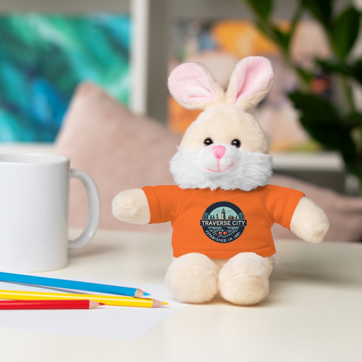 Vintage Traverse City Stuffed Animals with Tee