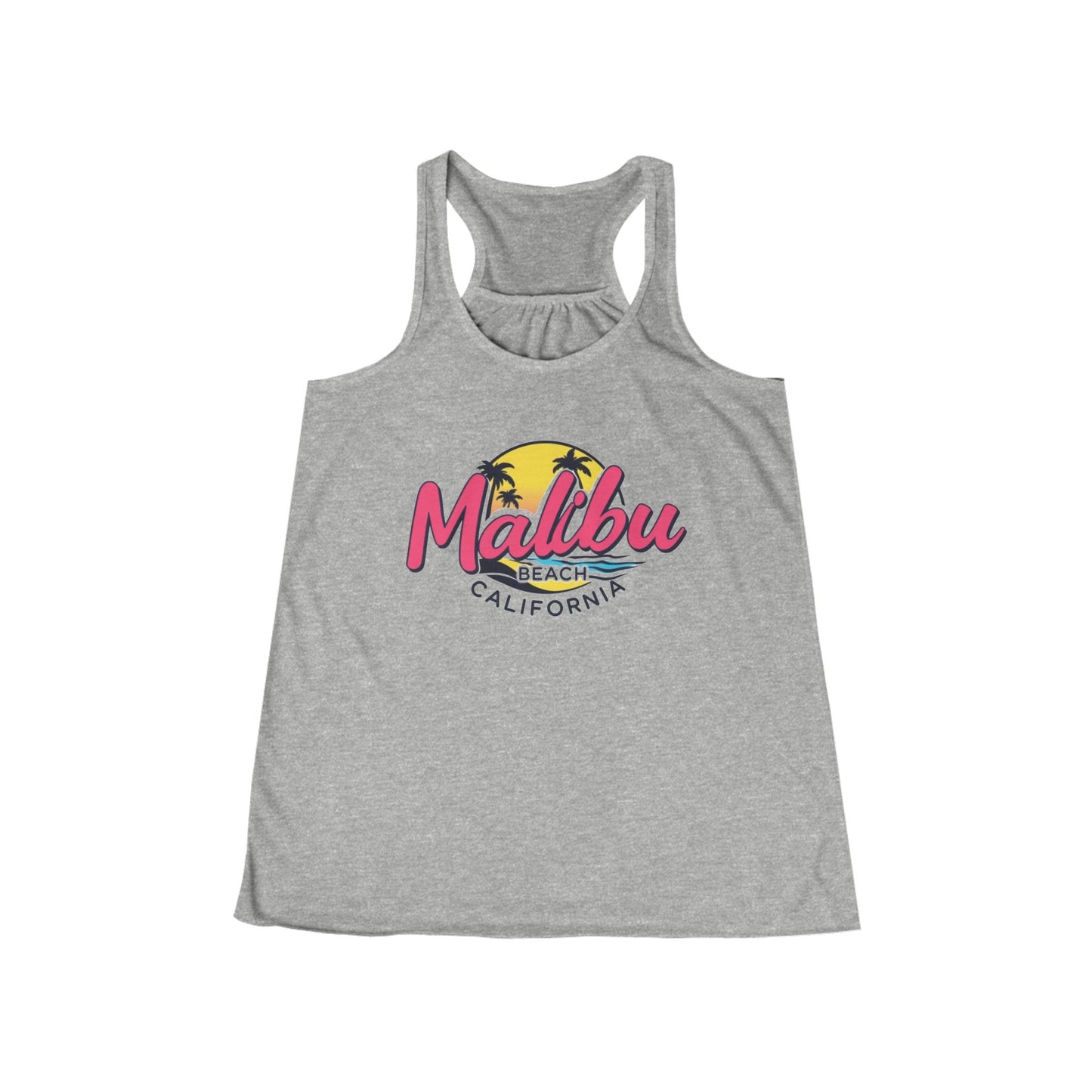 Retro Malibu Women's Flowy Racerback Tank