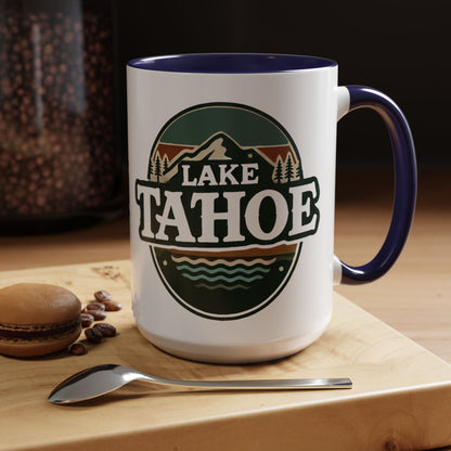 Vintage Lake Tahoe Accent Coffee Mug