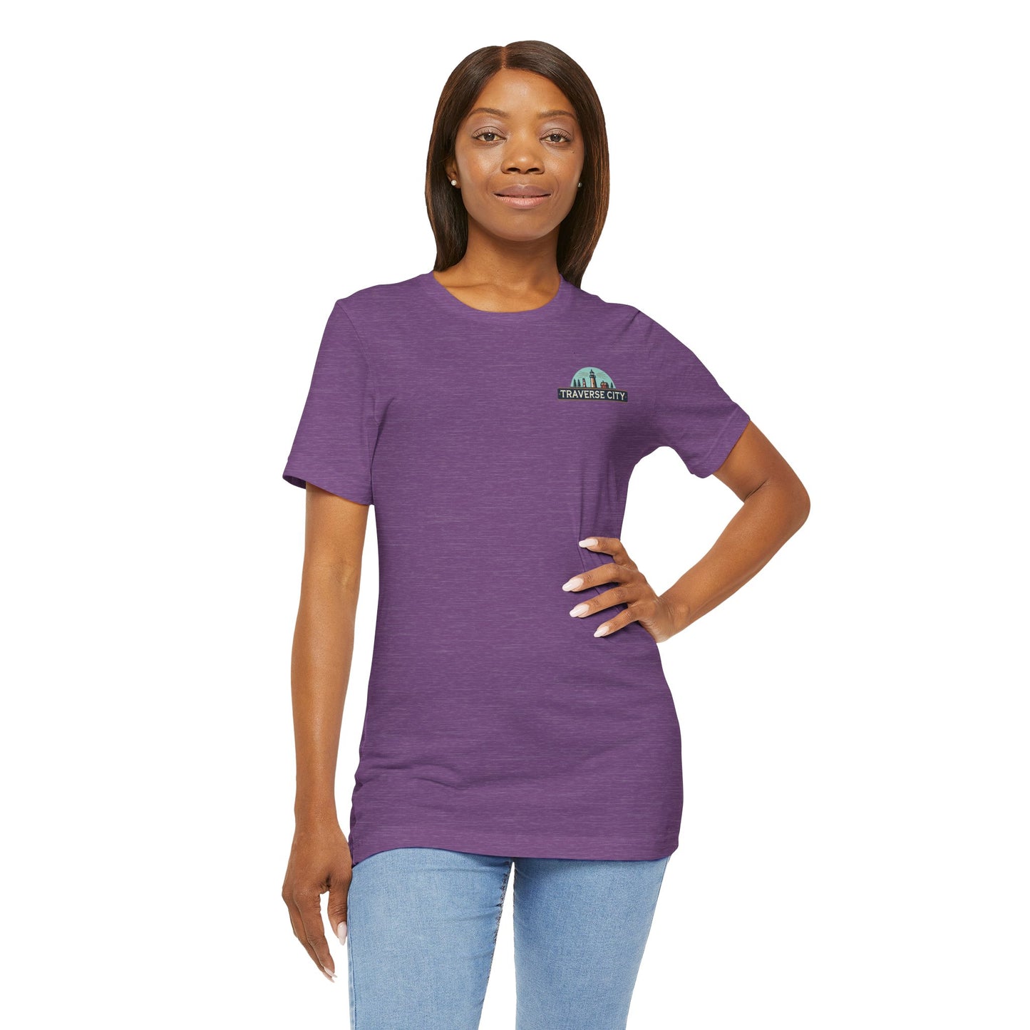 Vintage Traverse City Unisex Jersey Short Sleeve Tee