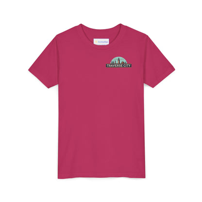 Vintage Traverse City Unisex Youth Short Sleeve Tee