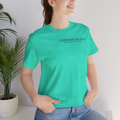 Coastal Vibes Condado Beach Unisex Jersey Short Sleeve Tee