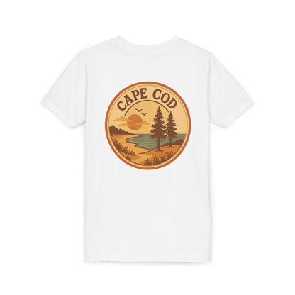 Rustic Cape Cod Unisex Youth Short Sleeve Tee