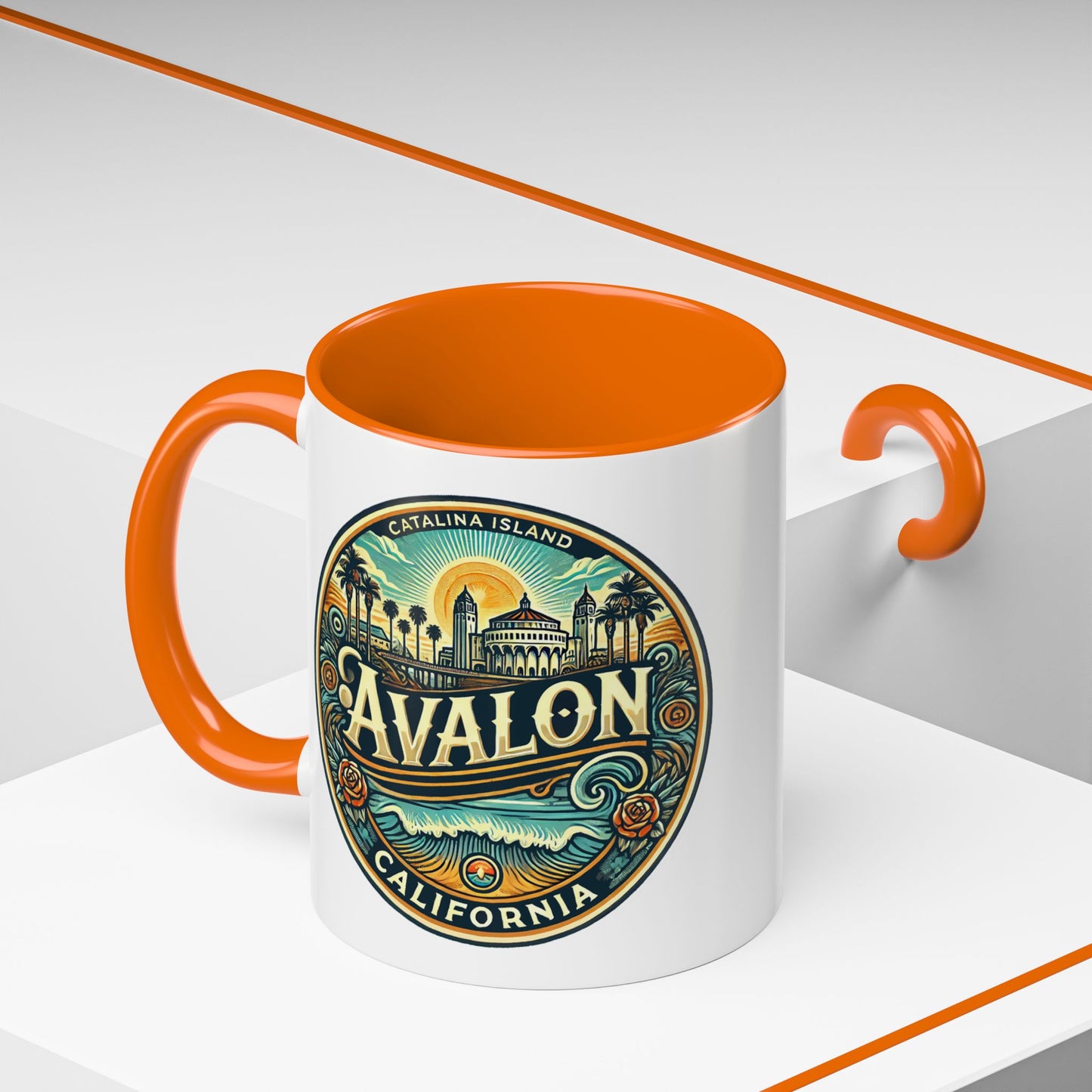 Elegant Avalon Accent Coffee Mug