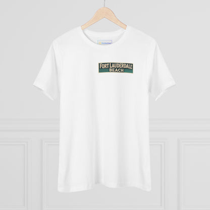 Vintage Fort Lauderdale Women's Cotton Tee
