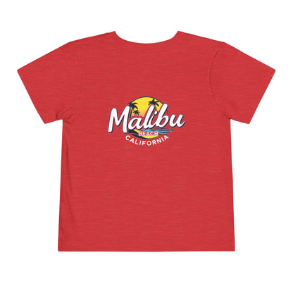 Retro Malibu Unisex Toddler Short Sleeve Tee